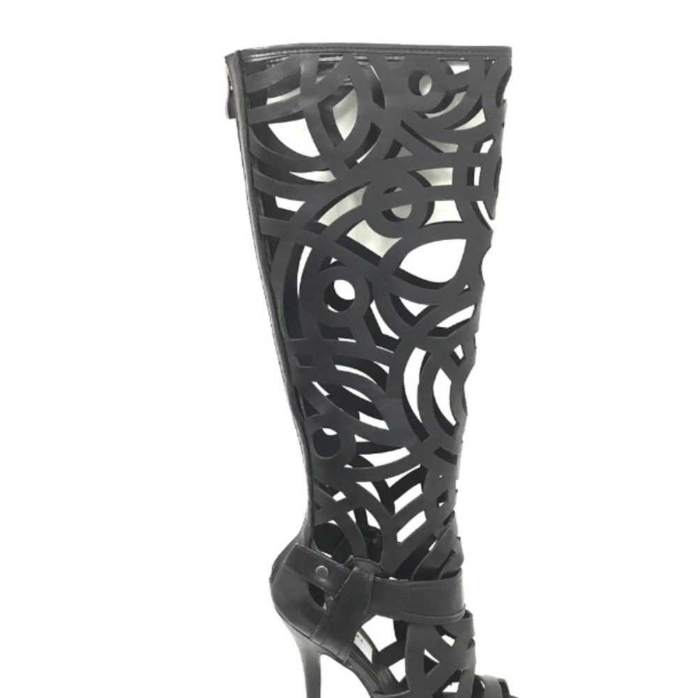 🆕NEW Chelsea & Zoe Open Toe Boots Size 6 - Picture 5 of 5